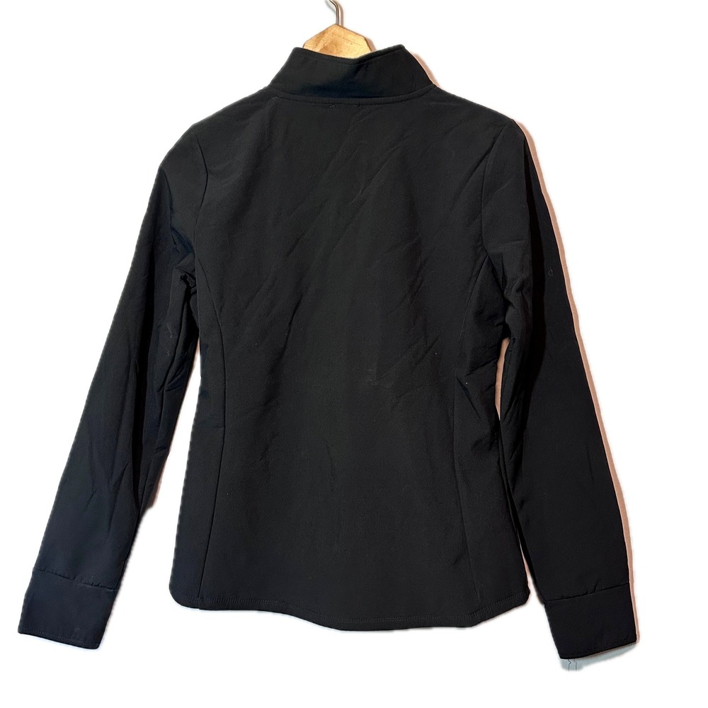 Appalachian State University Womens Fleece Lined Jacket Black Full Zip Size M - Picture 3 of 6